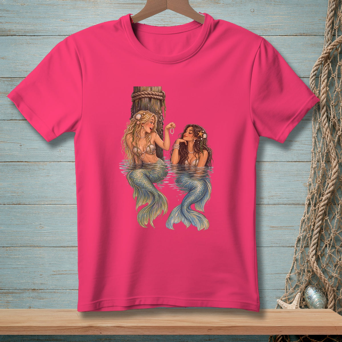 Sea Tea & Pearls ~ Comfort Colors Premium Tee