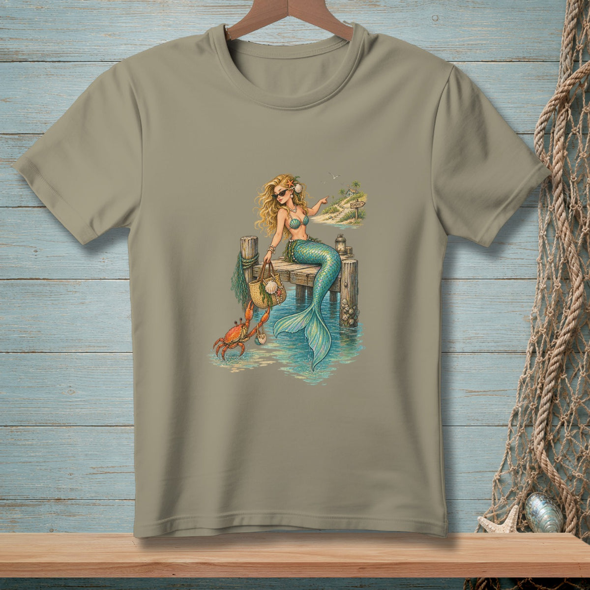 Shore Leave Diva ~ Comfort Colors Premium Tee