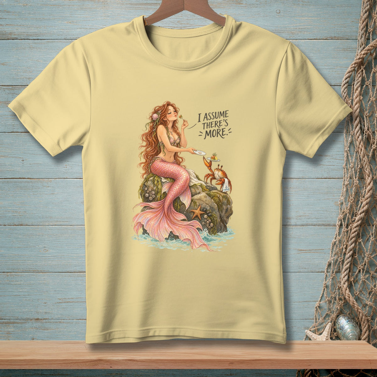 Bring The Entrée ~ Comfort Colors Premium Tee