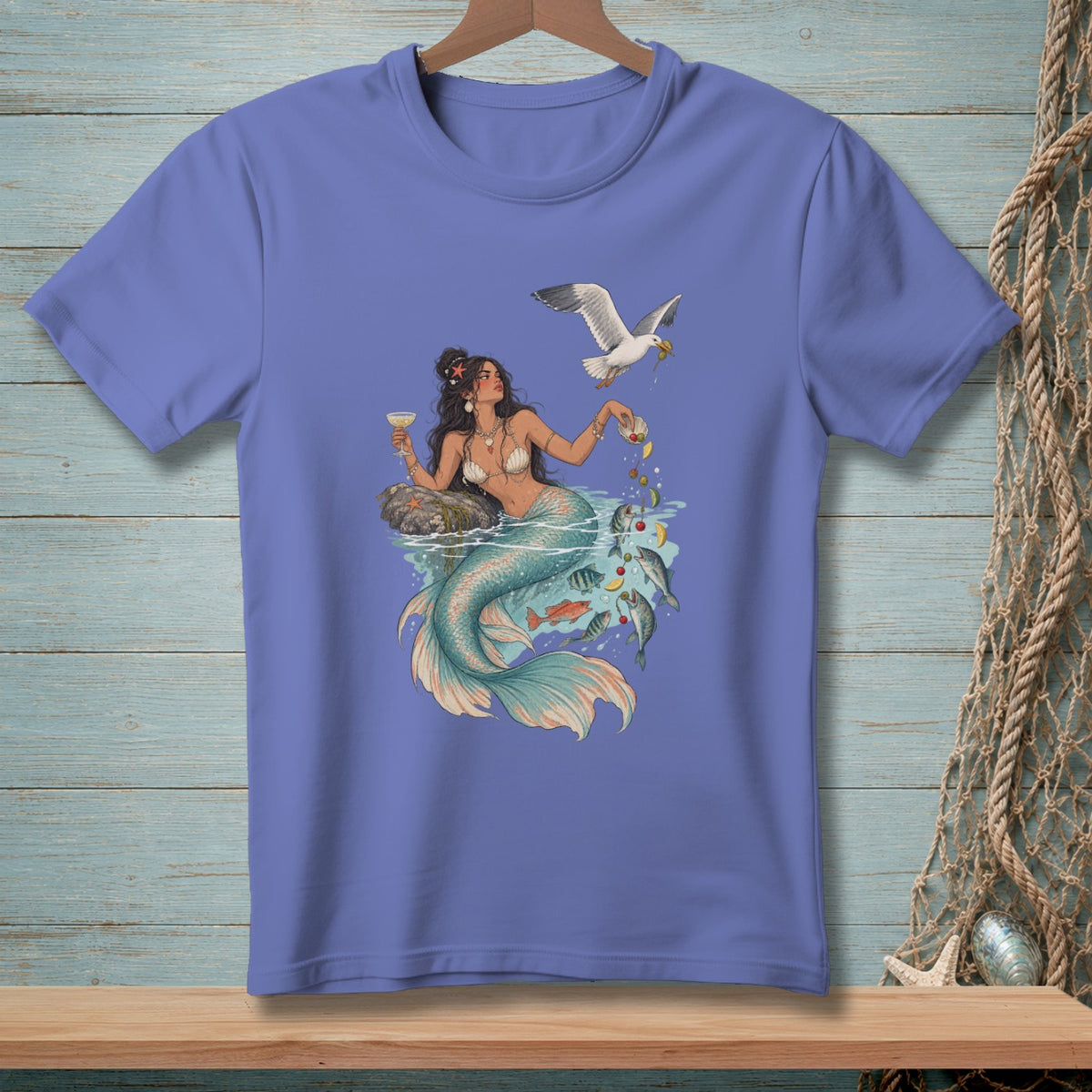 Ocean Happy Hour ~ Comfort Colors Premium Tee