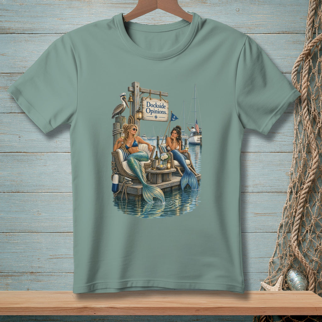 Dockside Opinions ~ Comfort Colors Premium Tee