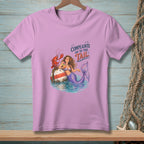 Mermaid and lobster on a buoy with text "Complaints Go To The Tail".
