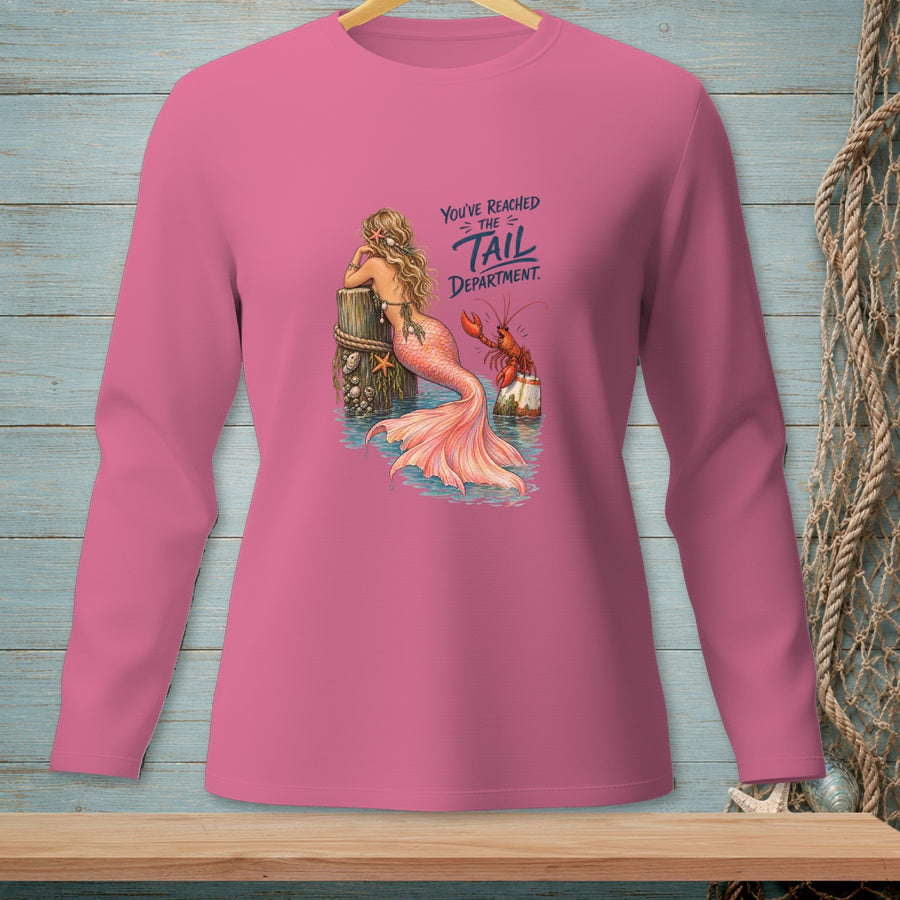 The Tail Department ~ Comfort Colors Premium Long Sleeve T-Shirt
