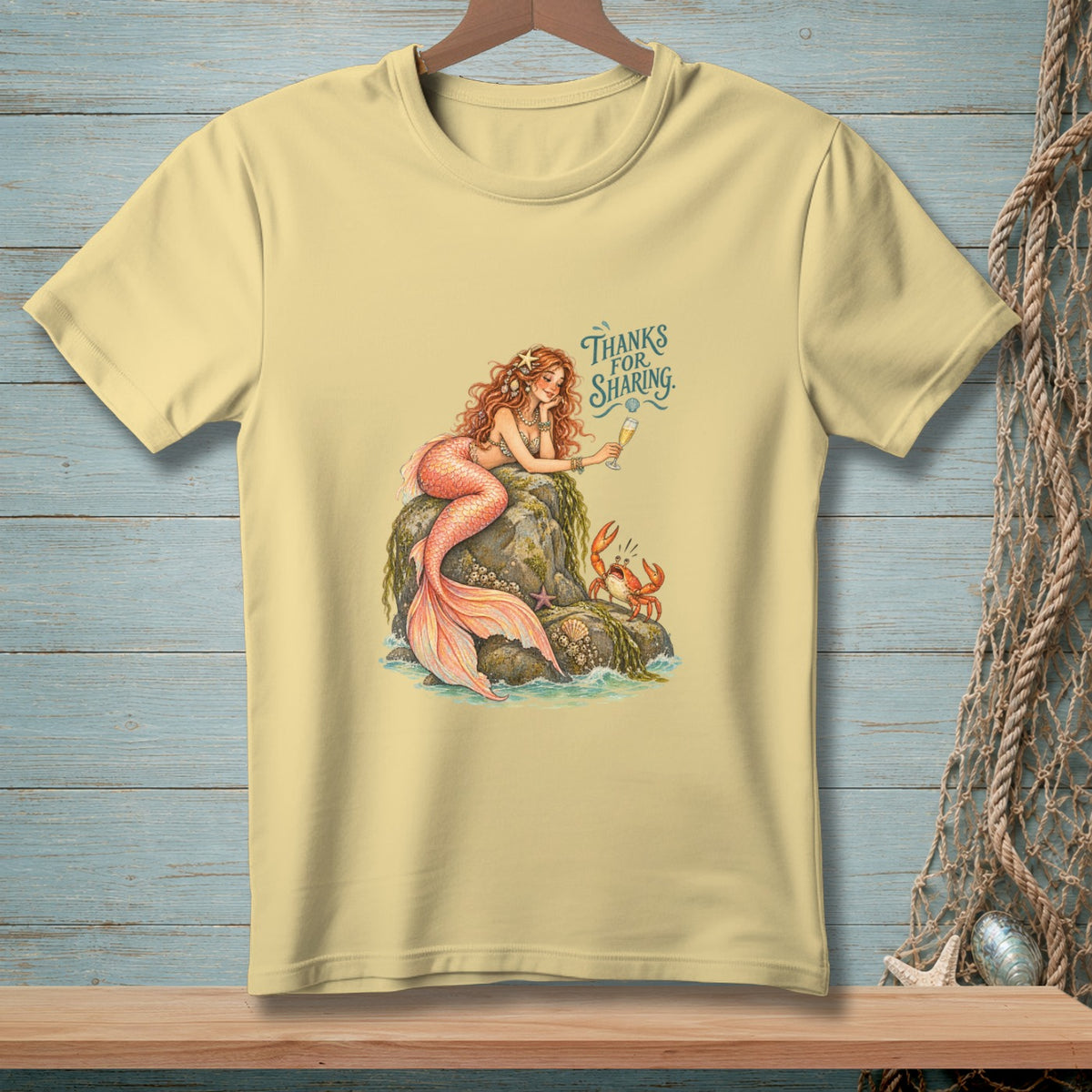 Thanks For Sharing ~ Comfort Colors Premium Tee