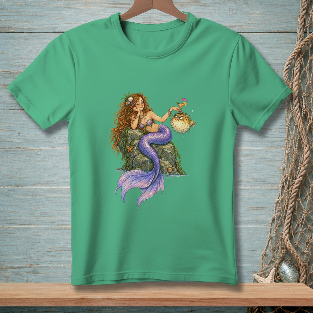 Spiky Drink Coaster ~ Comfort Colors Premium Tee