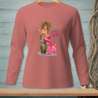 Mermaid with pink tail holding a drink, text "It's called Ocean Volume".