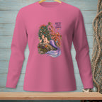 Mermaid with tangled hair and octopus, text "NOT MY FIRST JANGLE."