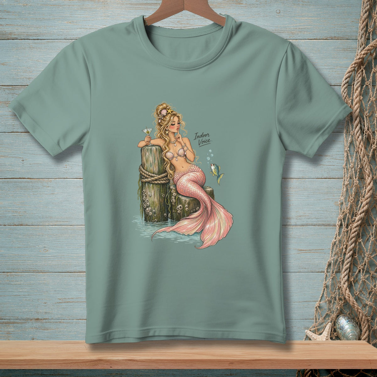 Indoor Voice Required ~ Comfort Colors Premium Tee
