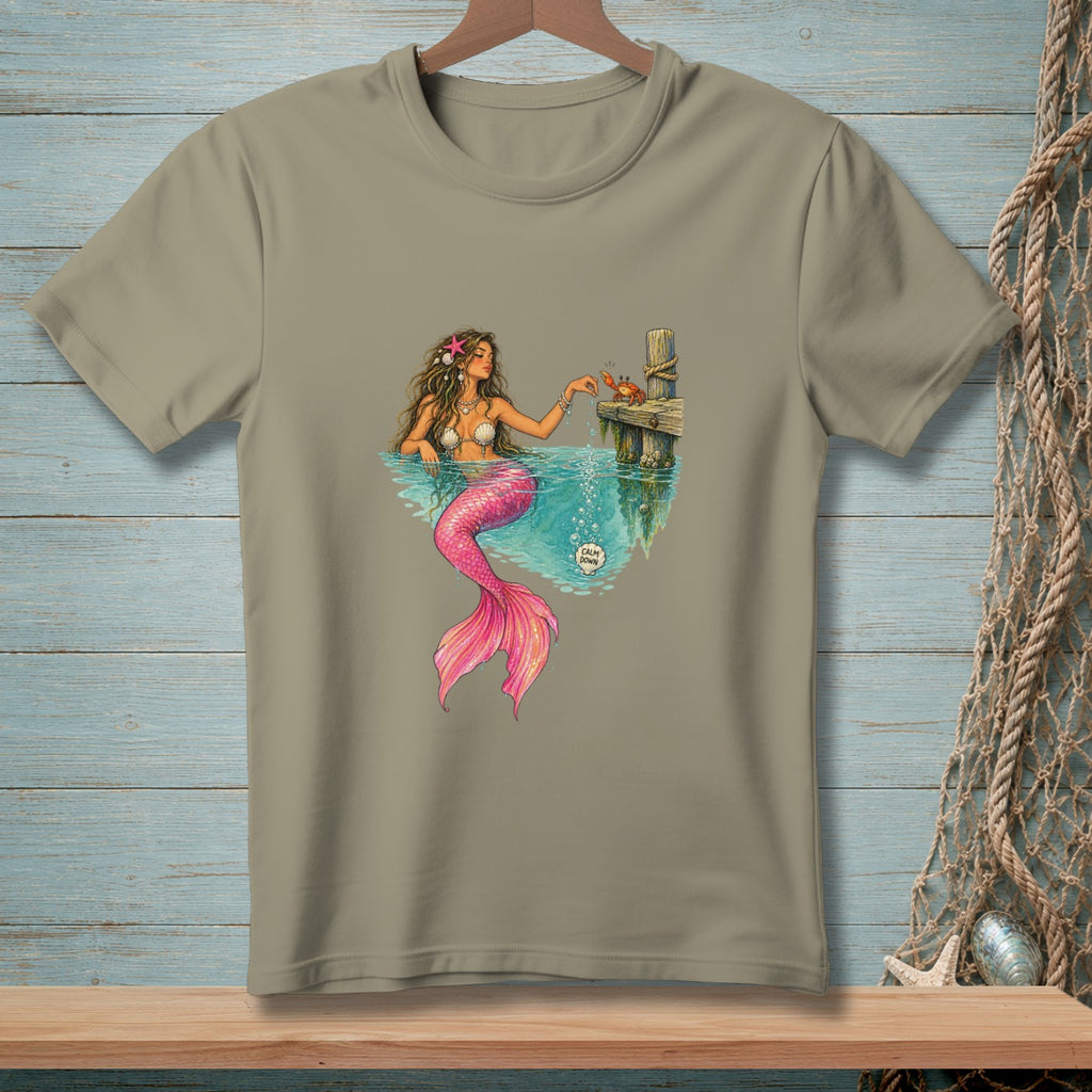 Calm Down, Clawrence ~ Comfort Colors Premium Tee