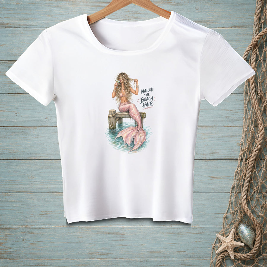 Nailed The Beach Hair ~ Crop Top