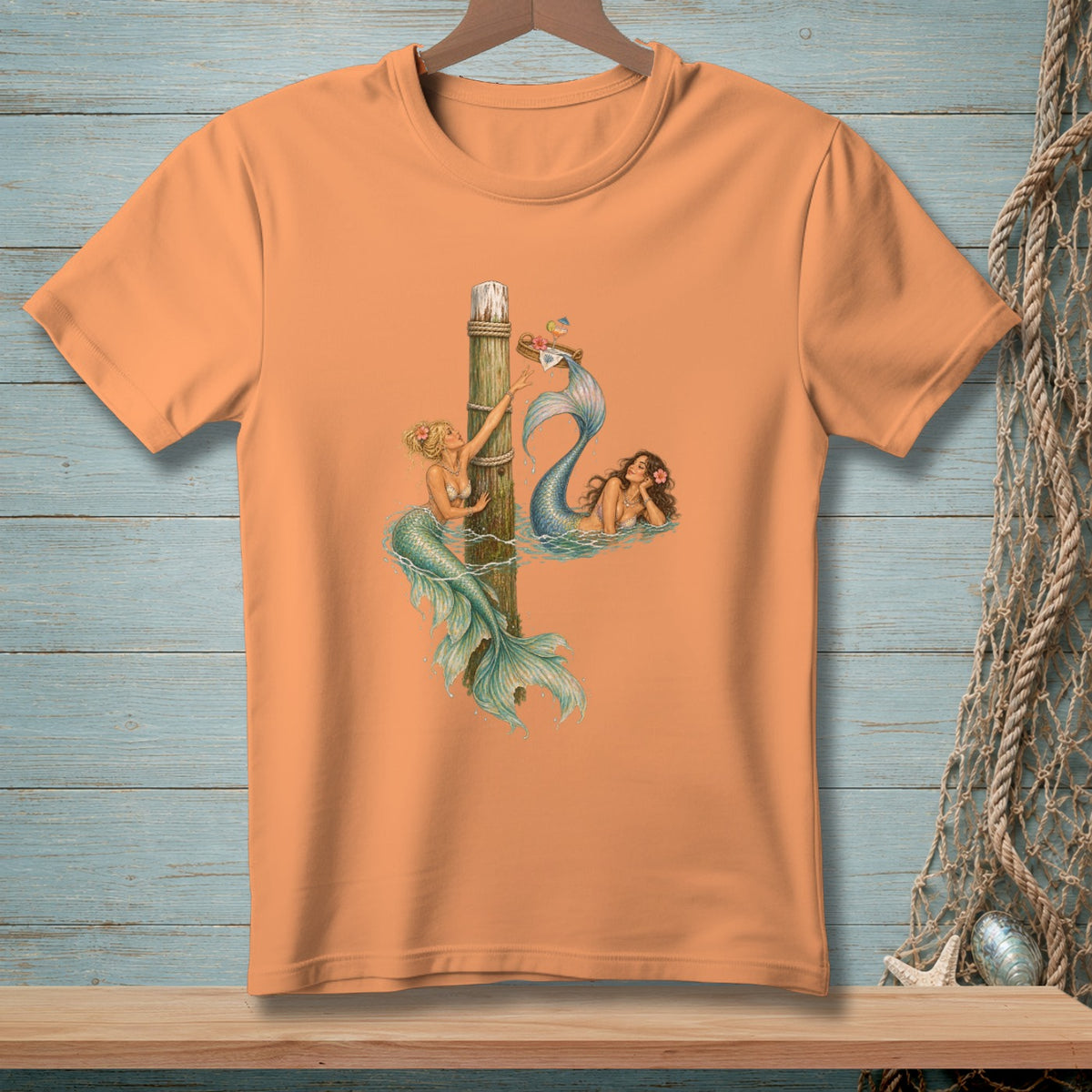 Mermaid Room Service ~ Comfort Colors Premium Tee