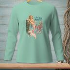 Mermaid with octopus and drink, text "SKIP THE MIDDLEMAN."