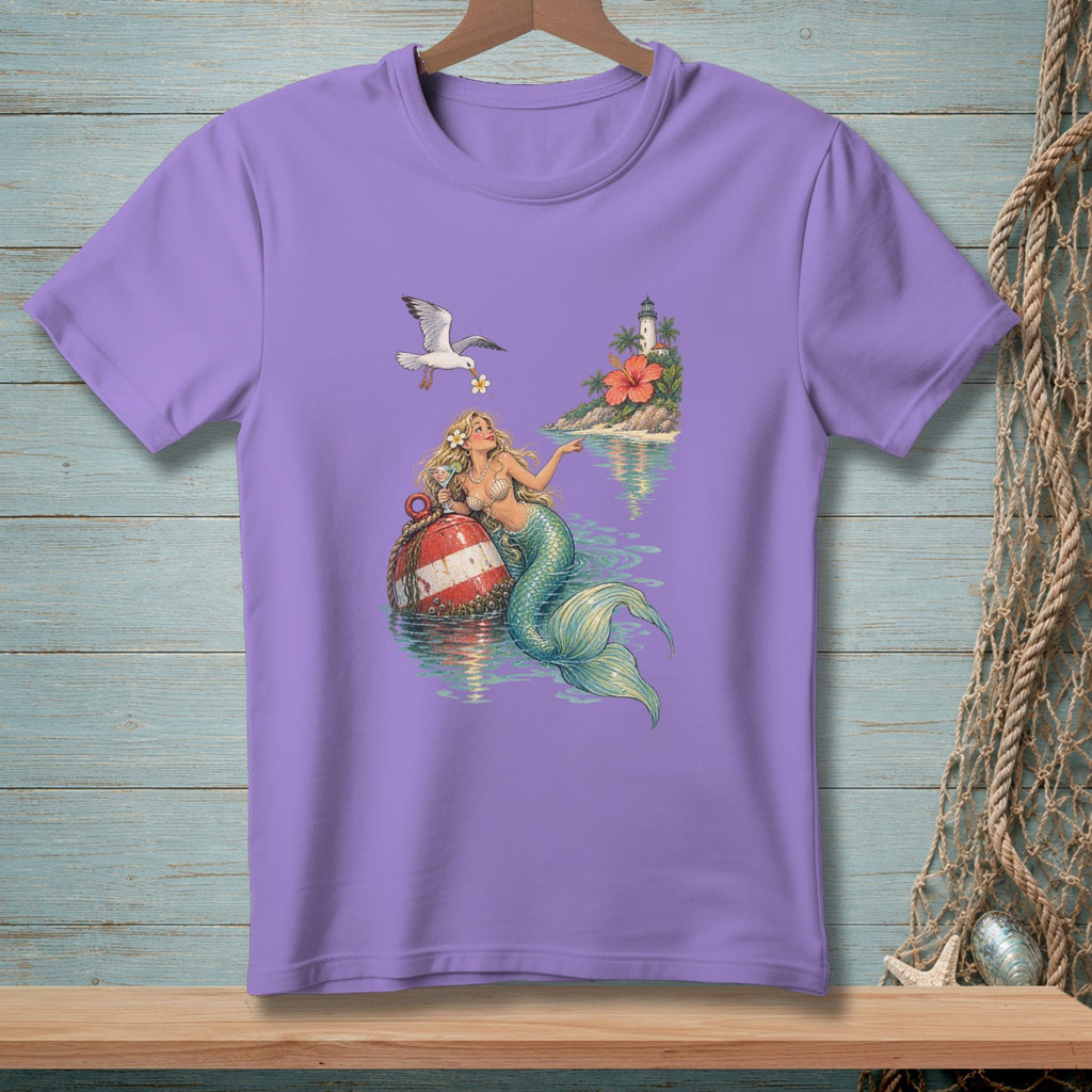 Off Duty By The Lighthouse ~ Comfort Colors Premium Tee