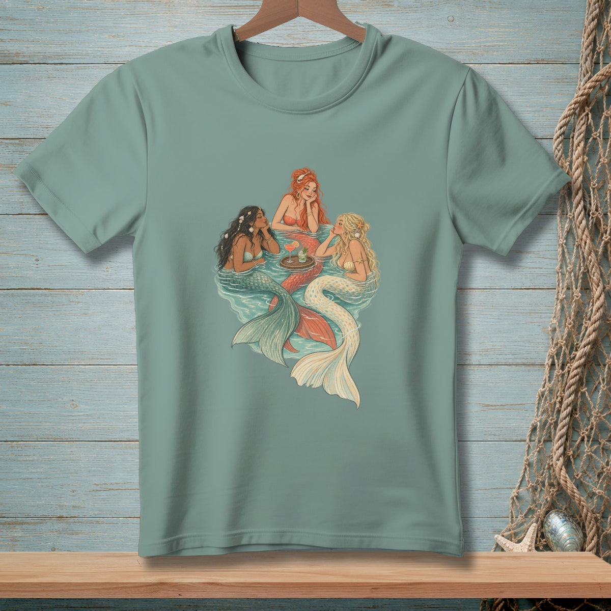 Sipping Salty Tea ~ Comfort Colors Premium Tee