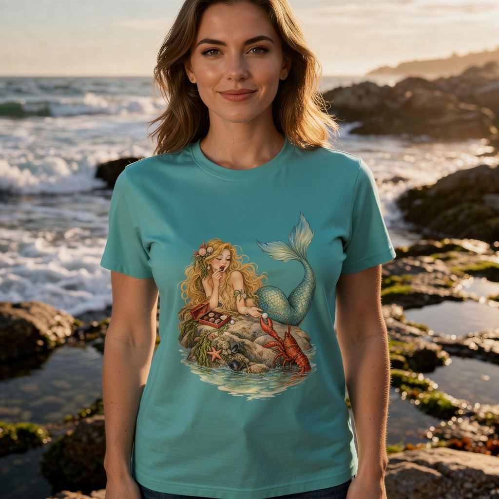lifestyle scene ~ Pearls For Truffles ~ Comfort Colors Premium Tee