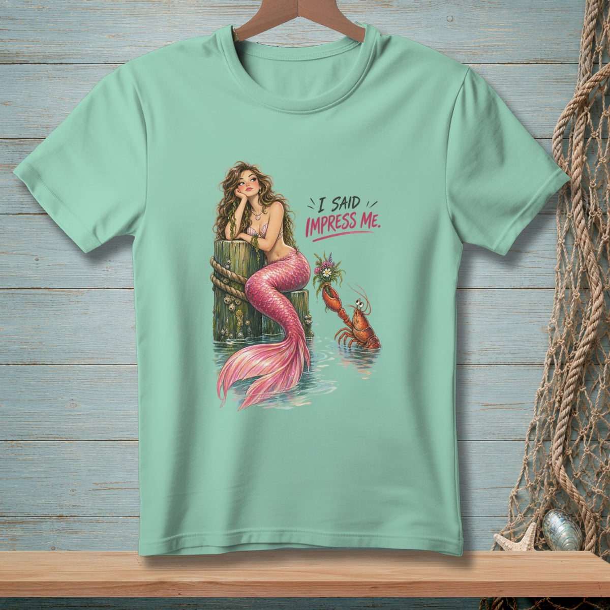 I Said Impress Me ~ Comfort Colors Premium Tee