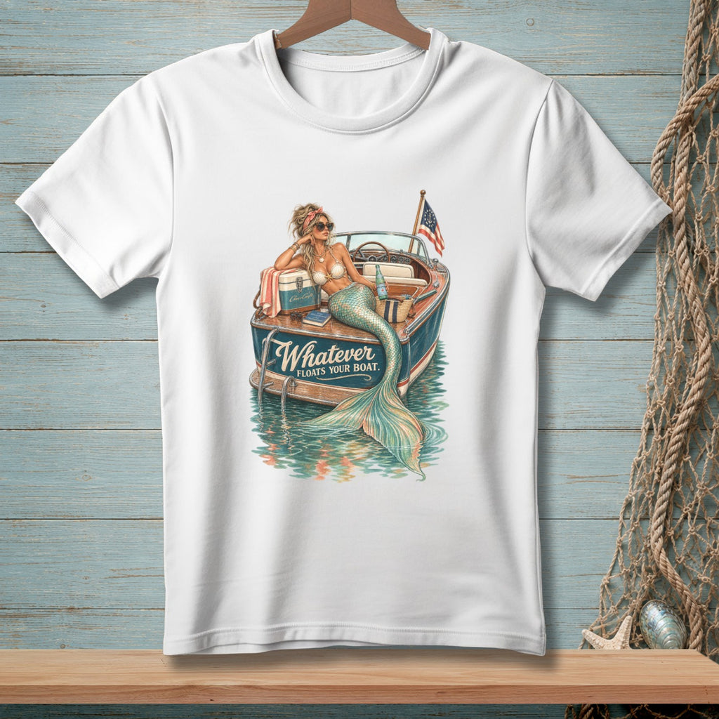 Whatever Floats Your Speedboat ~ Comfort Colors Premium Tee