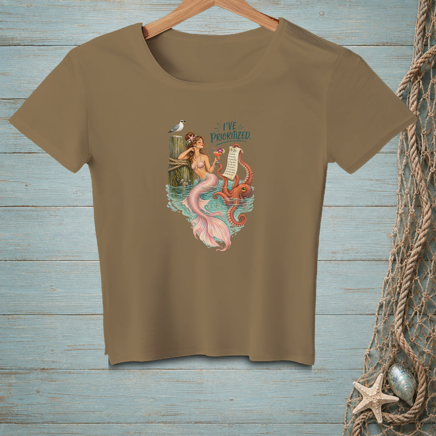 Priorities In Order ~ Crop Top