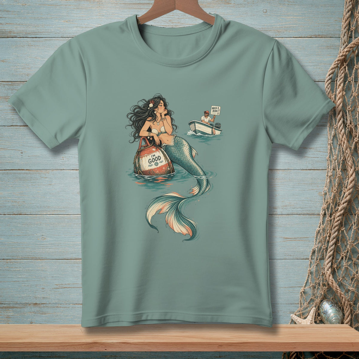 Hard Pass, Sailor ~ Comfort Colors Premium Tee