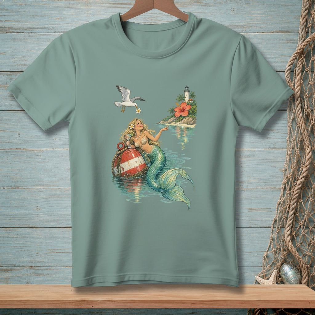 Off Duty By The Lighthouse ~ Comfort Colors Premium Tee