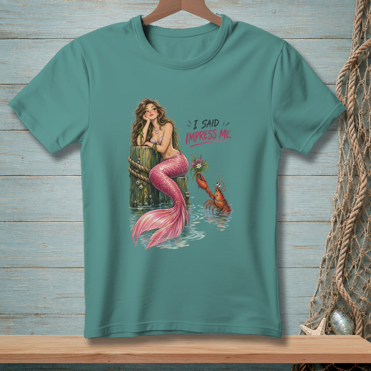 I Said Impress Me ~ Comfort Colors Premium Tee