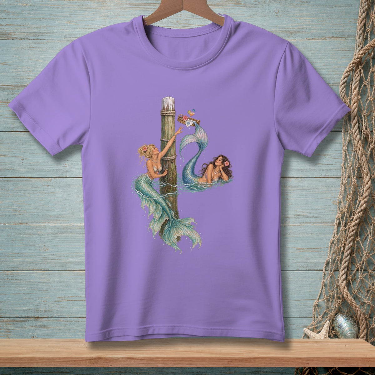 Mermaid Room Service ~ Comfort Colors Premium Tee