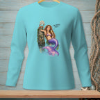 Mermaid with crab on post, crab asks "You think you're special?", mermaid replies "We agree, then."