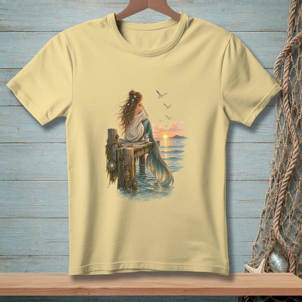 Mermaid Off Duty ~ Comfort Colors Premium Tee