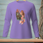 Mermaid with octopus looks in mirror with text "AS EXPECTED".