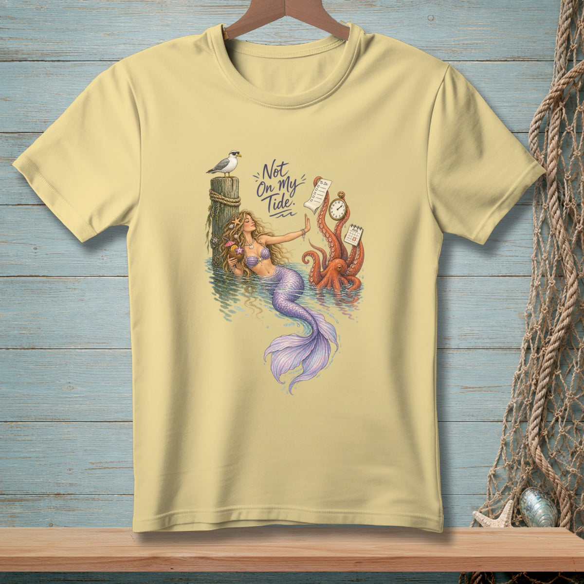 Not My Tide ~ Comfort Colors Premium Tee