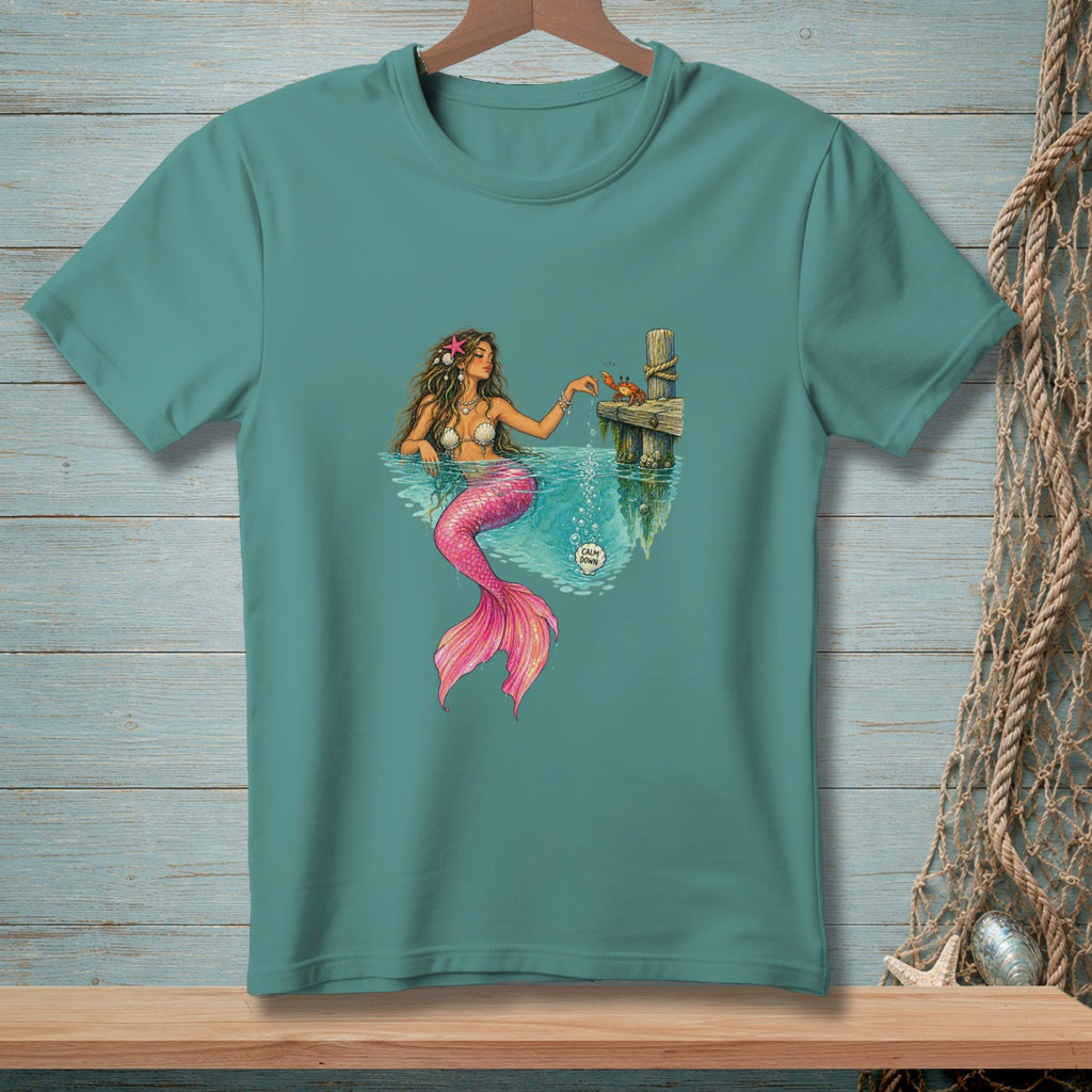 Calm Down, Clawrence ~ Comfort Colors Premium Tee