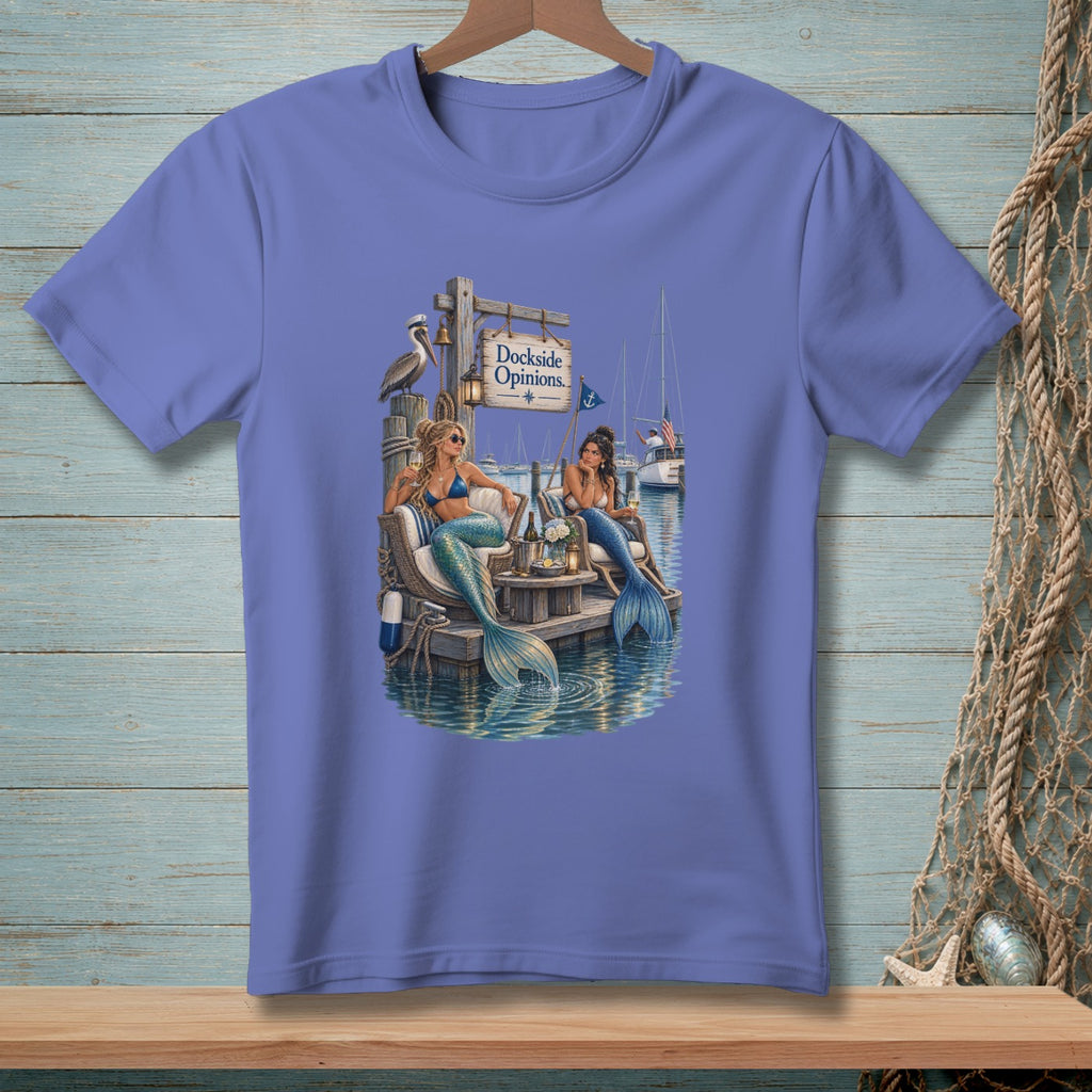 Dockside Opinions ~ Comfort Colors Premium Tee