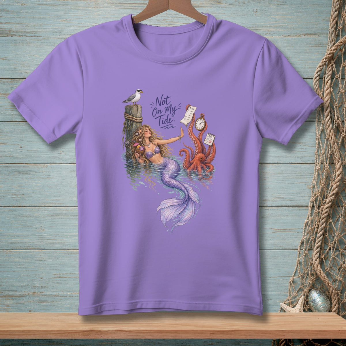 Not My Tide ~ Comfort Colors Premium Tee