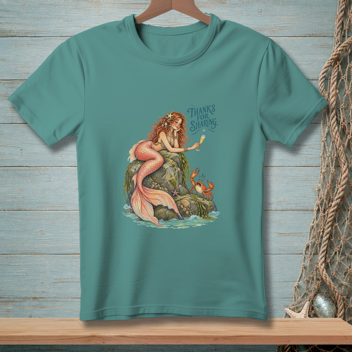 Thanks For Sharing ~ Comfort Colors Premium Tee
