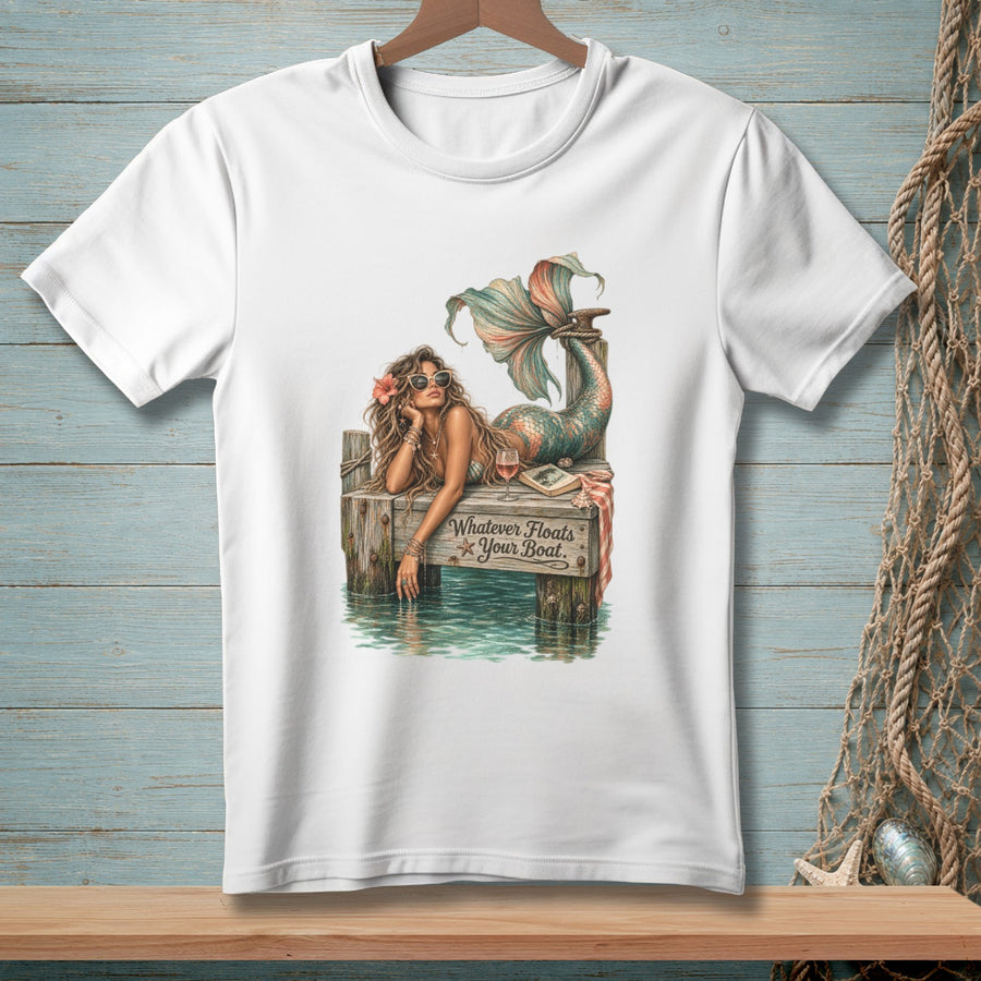 Whatever Floats It ~ Comfort Colors Premium Tee