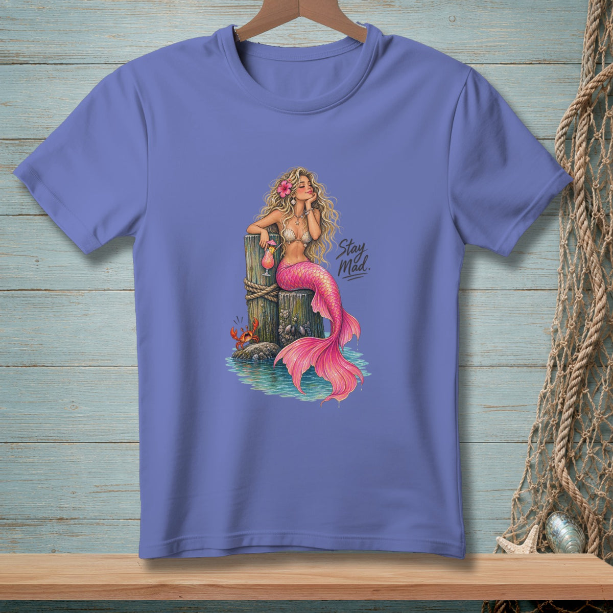 Stay Mad Darling ~ Comfort Colors Premium Tee