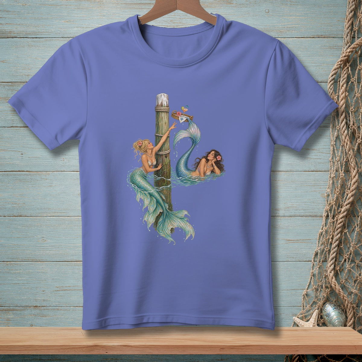 Mermaid Room Service ~ Comfort Colors Premium Tee