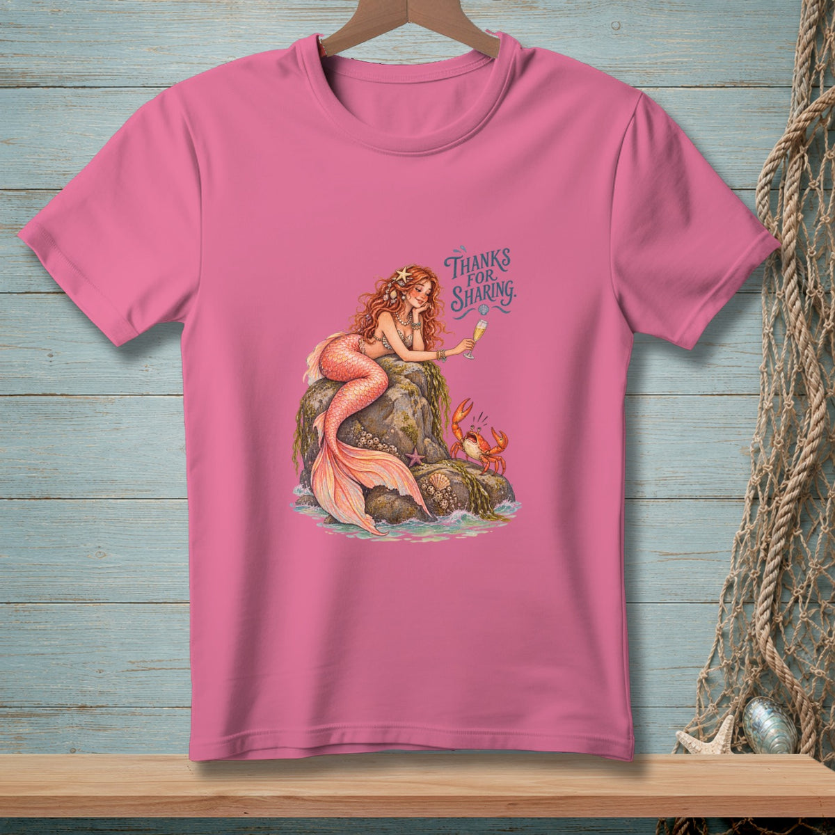 Thanks For Sharing ~ Comfort Colors Premium Tee