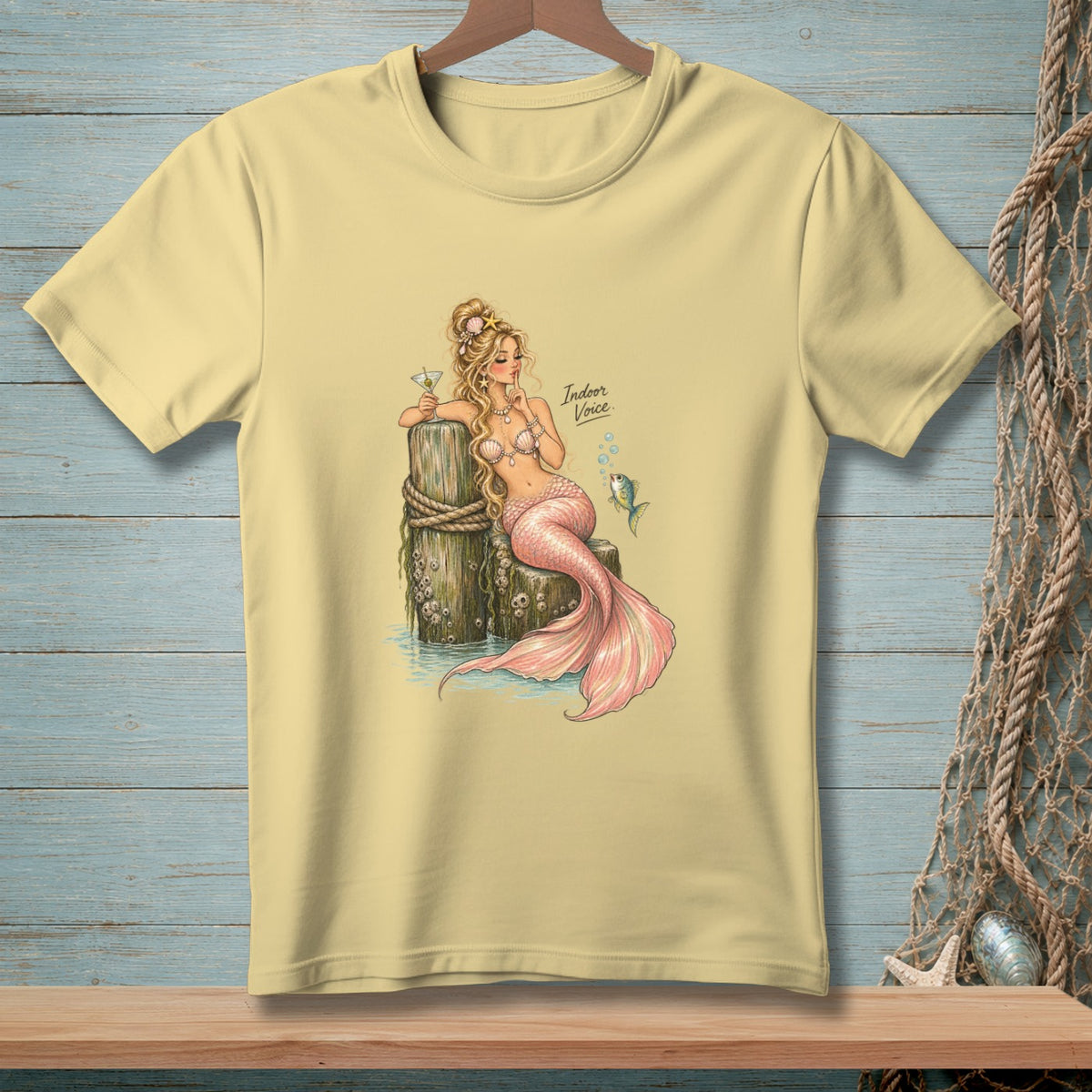 Indoor Voice Required ~ Comfort Colors Premium Tee