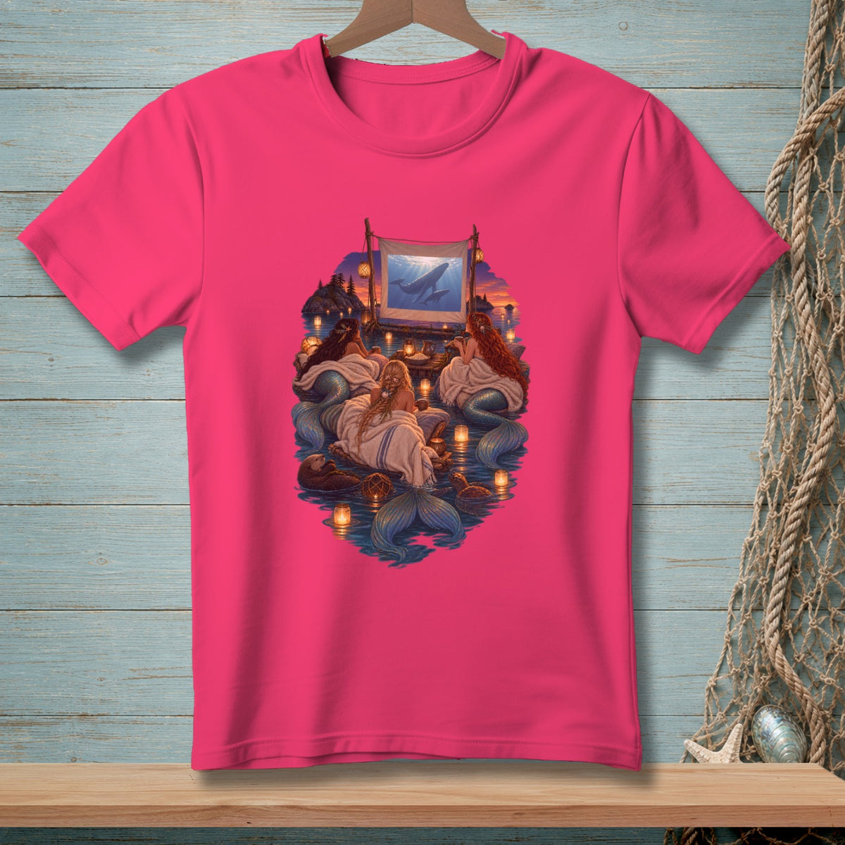 Seaflix And Chill ~ Comfort Colors Premium Tee