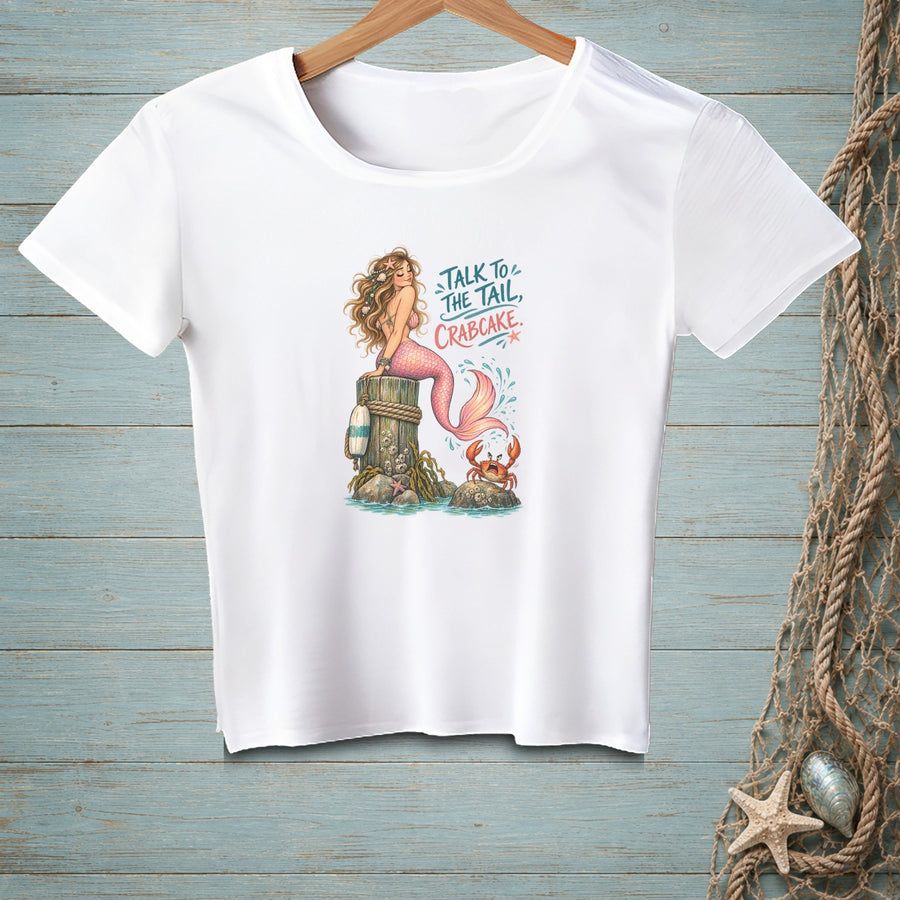 Talk To The Tail, Crabcake ~ Crop Top