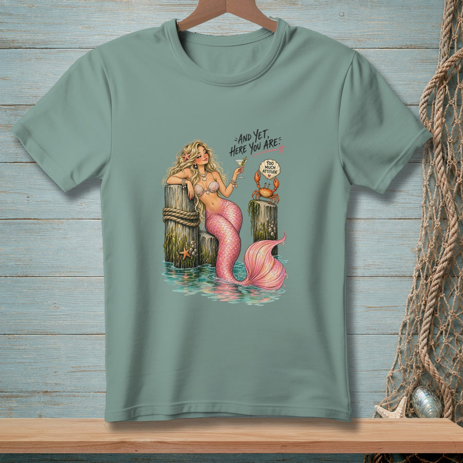 Too Much Attitude ~ Comfort Colors Premium Tee