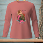 Mermaid with lobster and drink, text "That's Nice. What Else?"