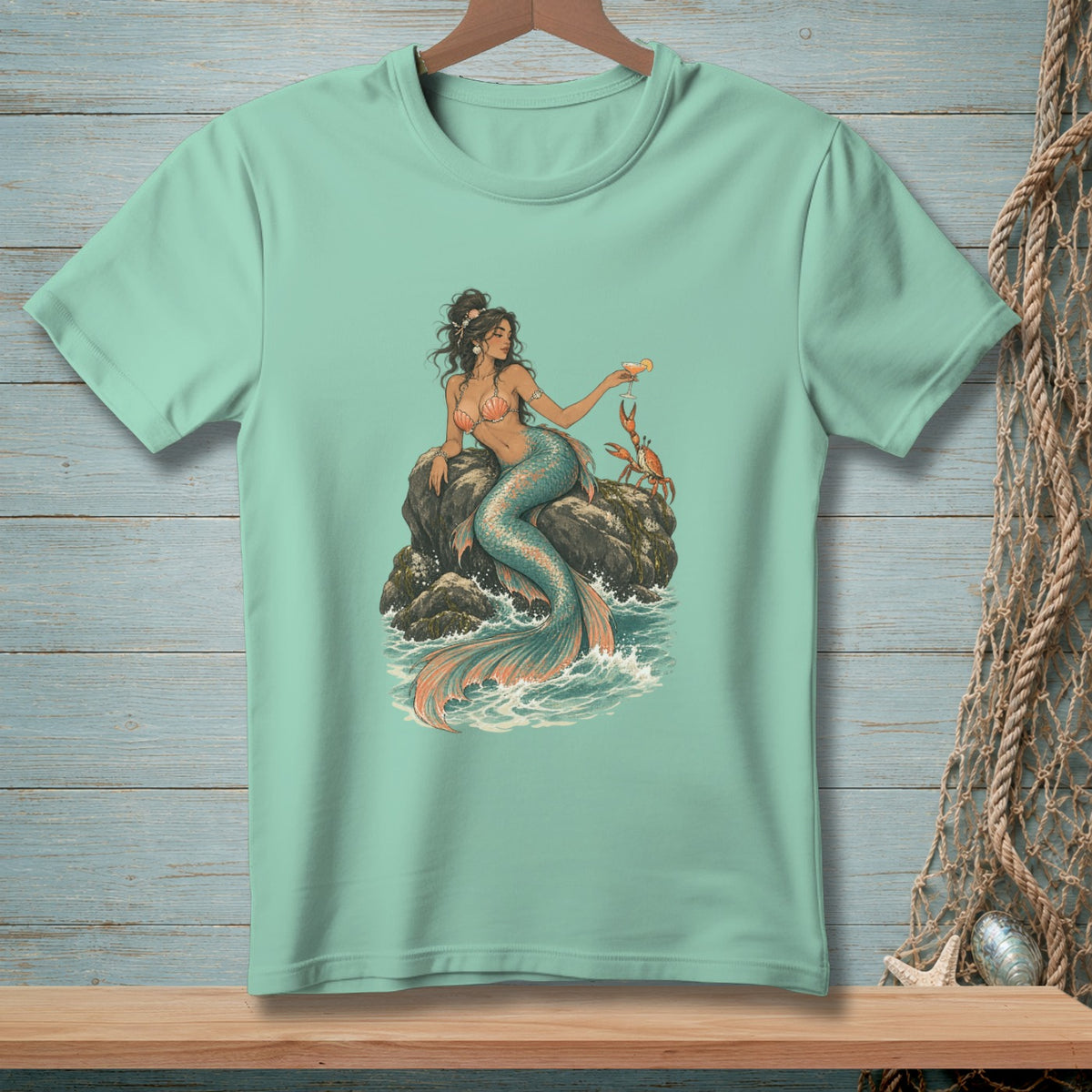 Crabby Happy Hour ~ Comfort Colors Premium Tee