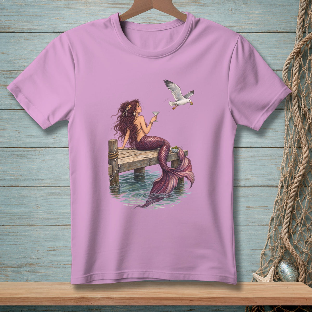 Olive The Drama, Dockside ~ Comfort Colors Premium Tee