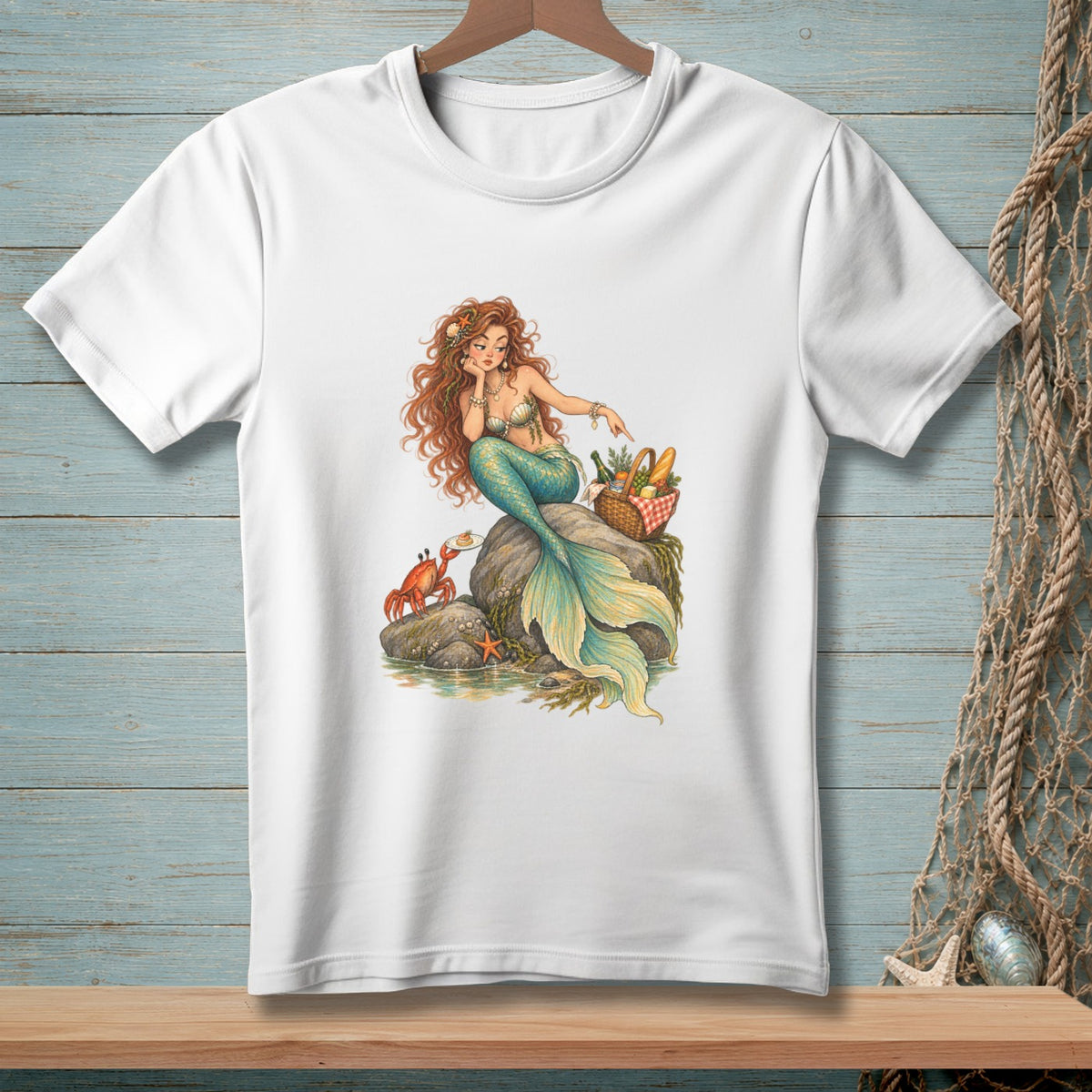 Seaside Room Service ~ Comfort Colors Premium Tee