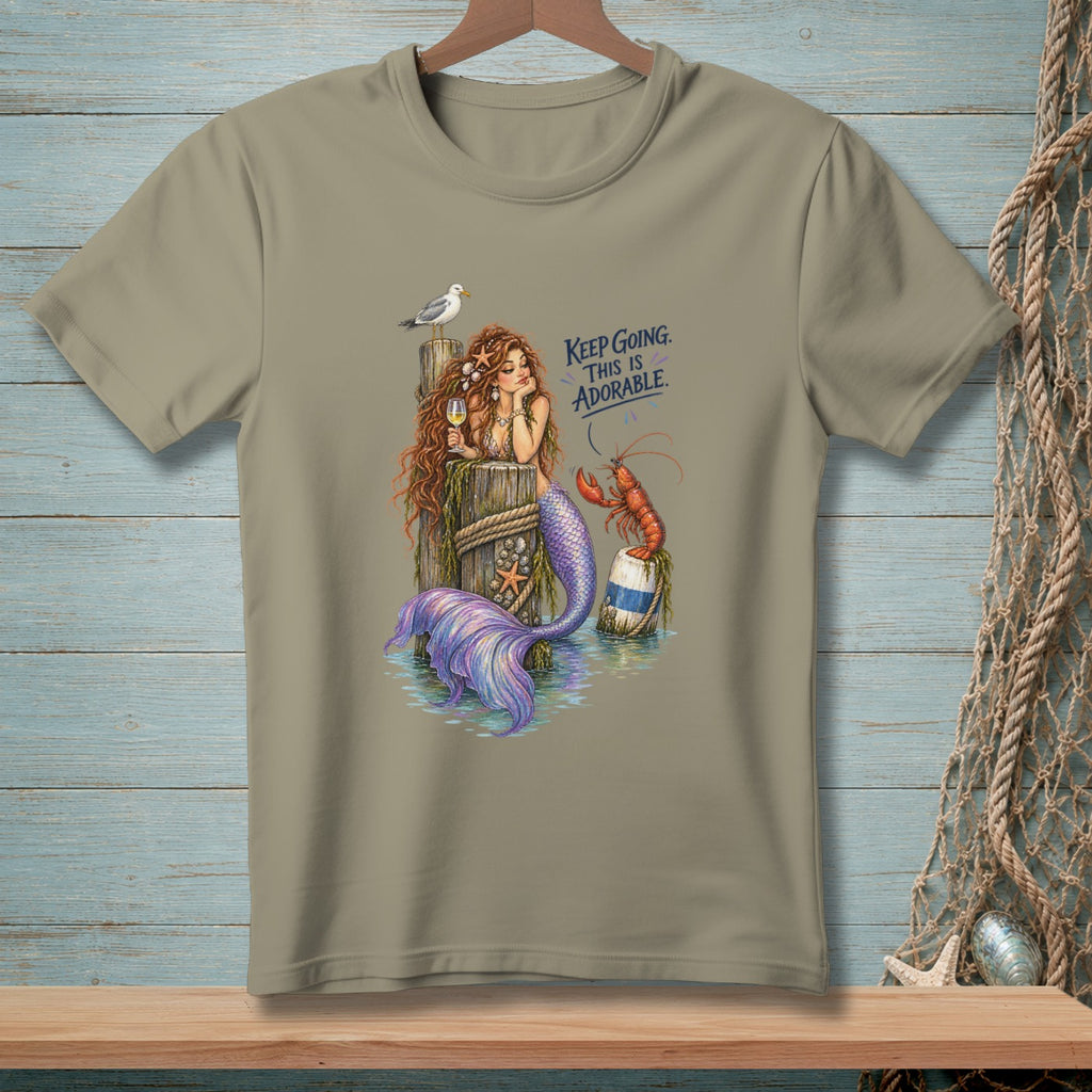 Keep Entertaining Me ~ Comfort Colors Premium Tee