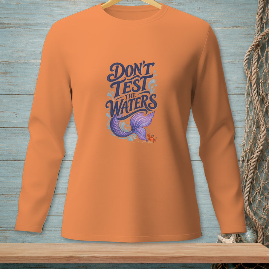 Salty Siren Warning ~ Comfort Colors Premium Long Sleeve T-Shirt