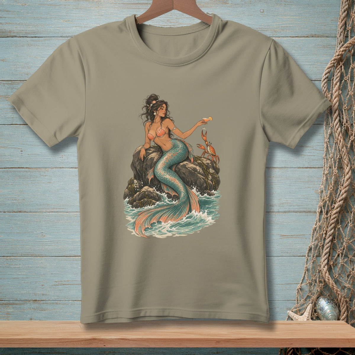 Crabby Happy Hour ~ Comfort Colors Premium Tee