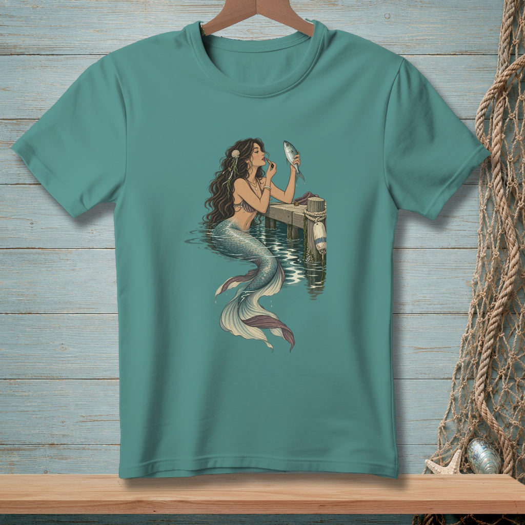 Lipstick Before Fish ~ Comfort Colors Premium Tee